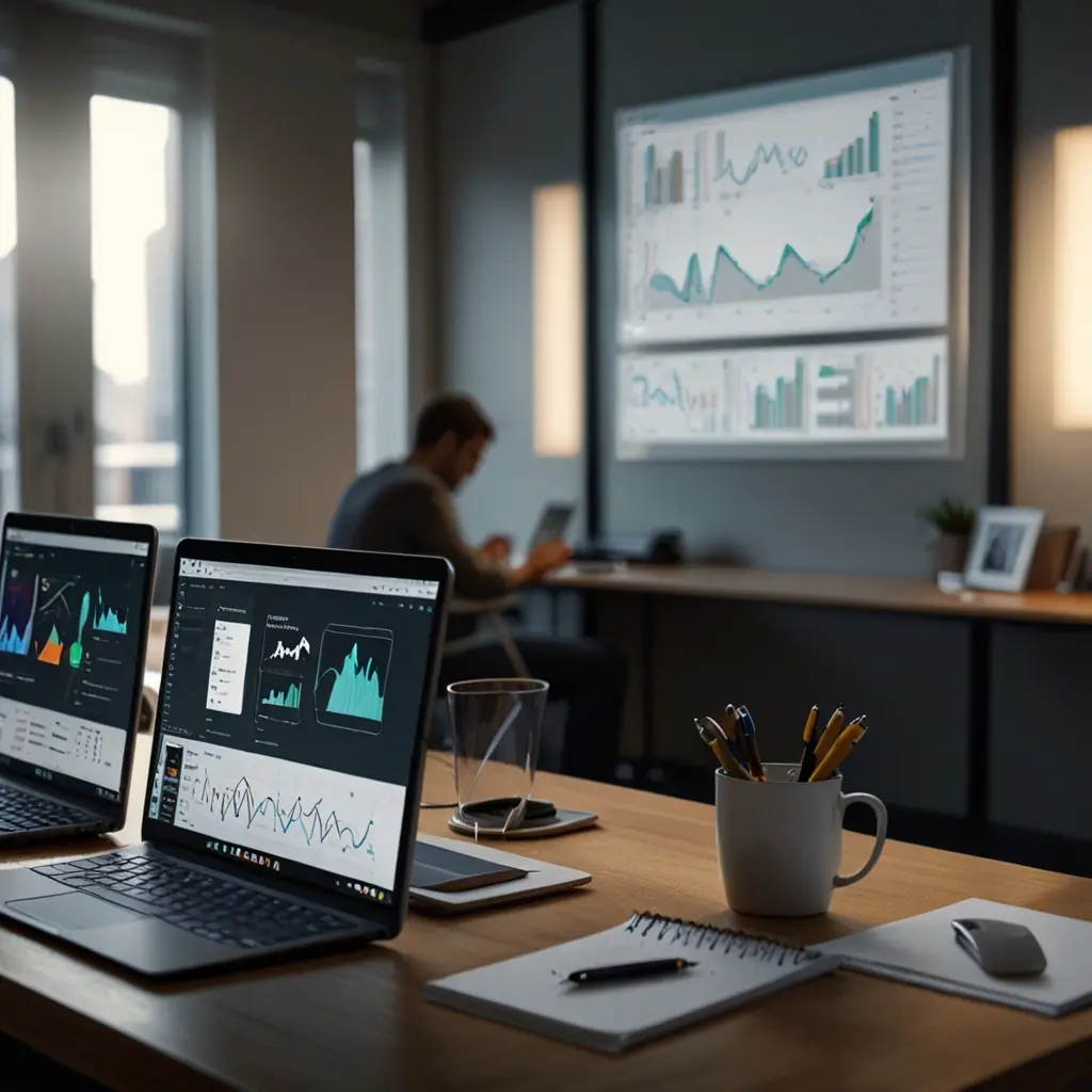 roosterlab-digital-solutions-custom-productivity-business-tools Custom digital solutions for business growth, including project management and productivity tools on sleek devices